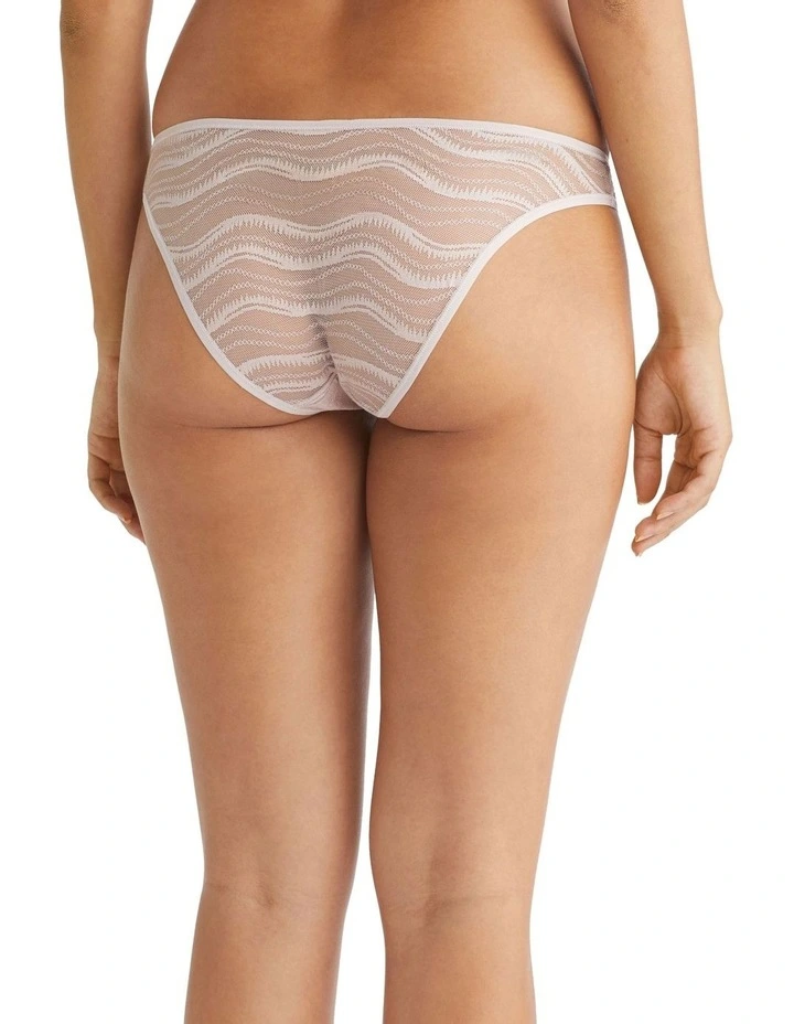Modern Cotton Bikini in Pink Ice