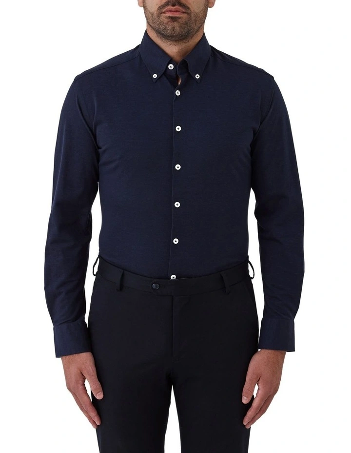 Merricks Modern Fit Shirt in Navy