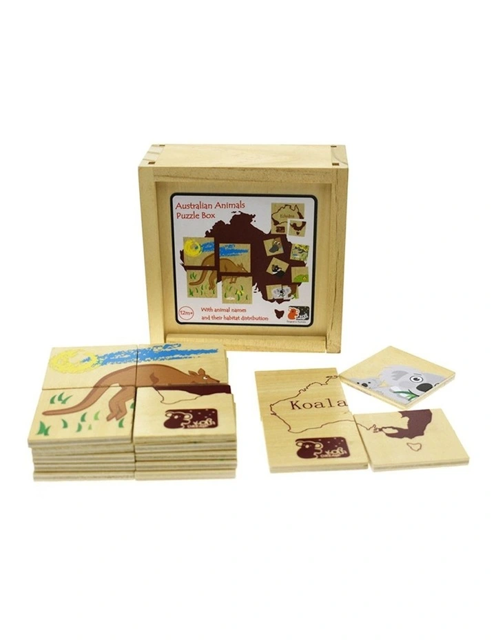 Australian Animal Puzzle Box 24 Pieces