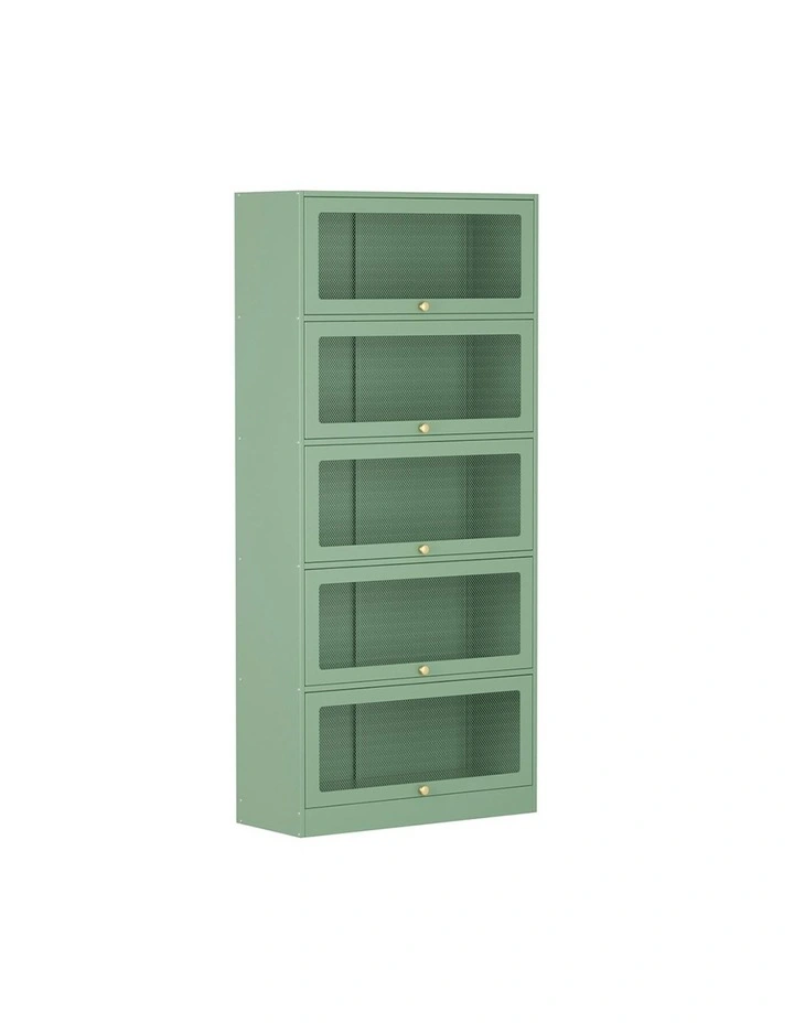 Buffet Sideboard Metal Cabinet in Elia Green
