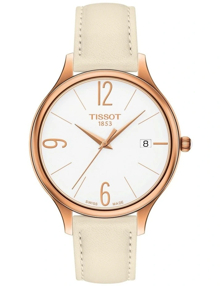 Bella Ora Round T1032103601700 Watch in Rose Gold