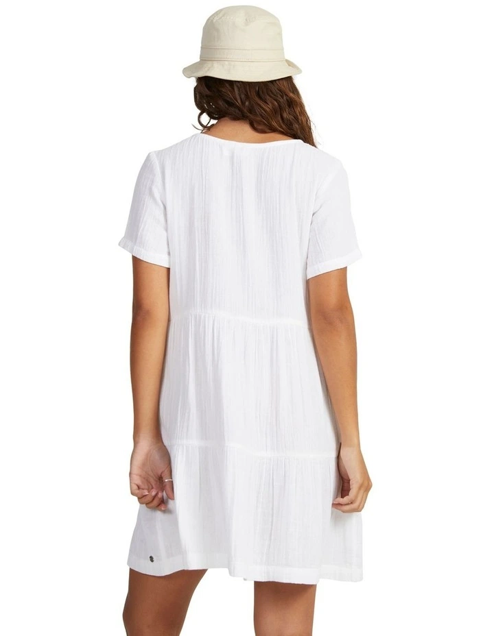Dream Destiny Mini Dress in Bright White