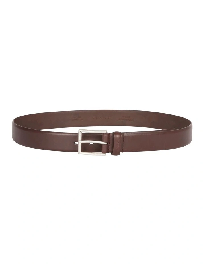 Classic Leather Belt in Brown