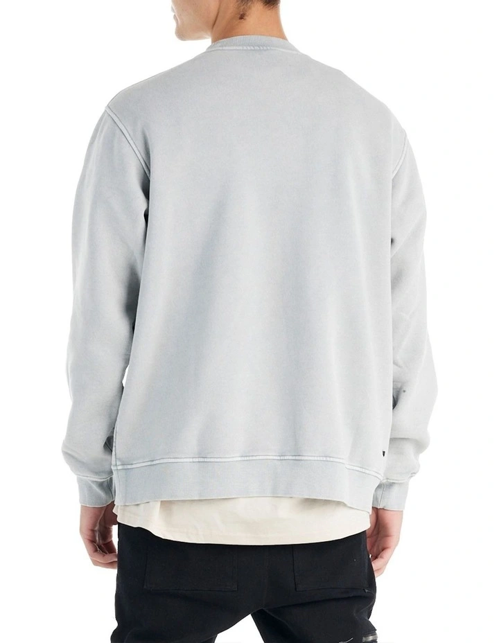 Sienna Crew Neck Sweater in Vintage Grey
