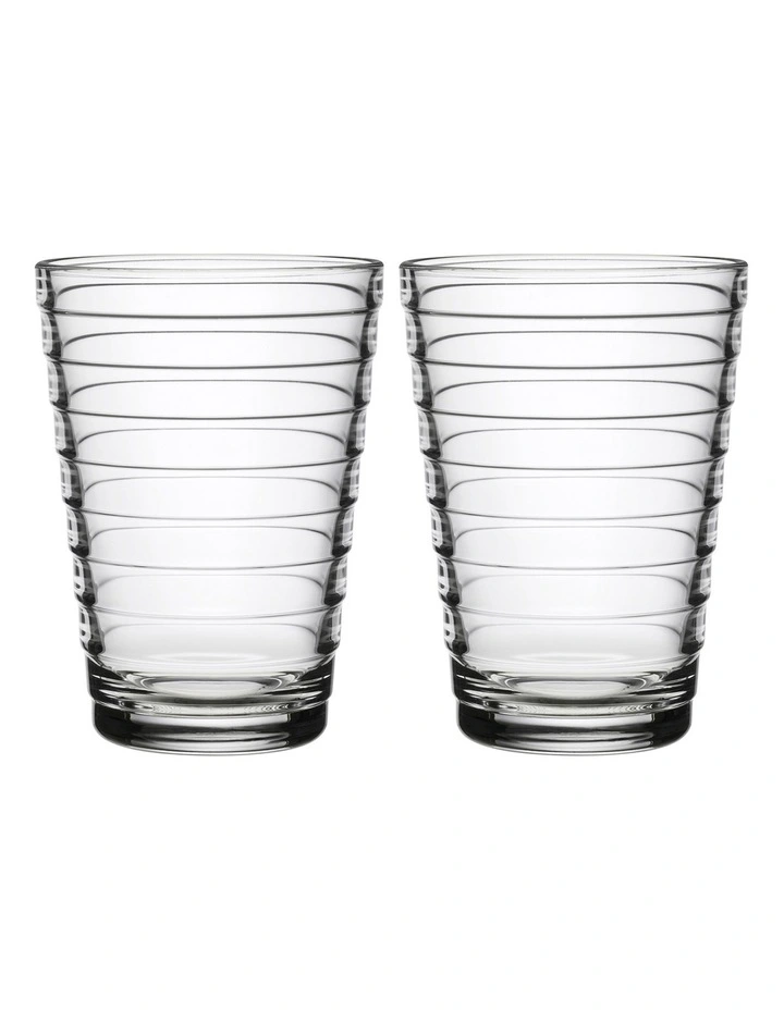 Aino Aalto Set Of 2 Highball Clear