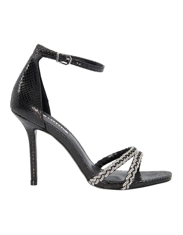 Mention Reptile Heels in Black