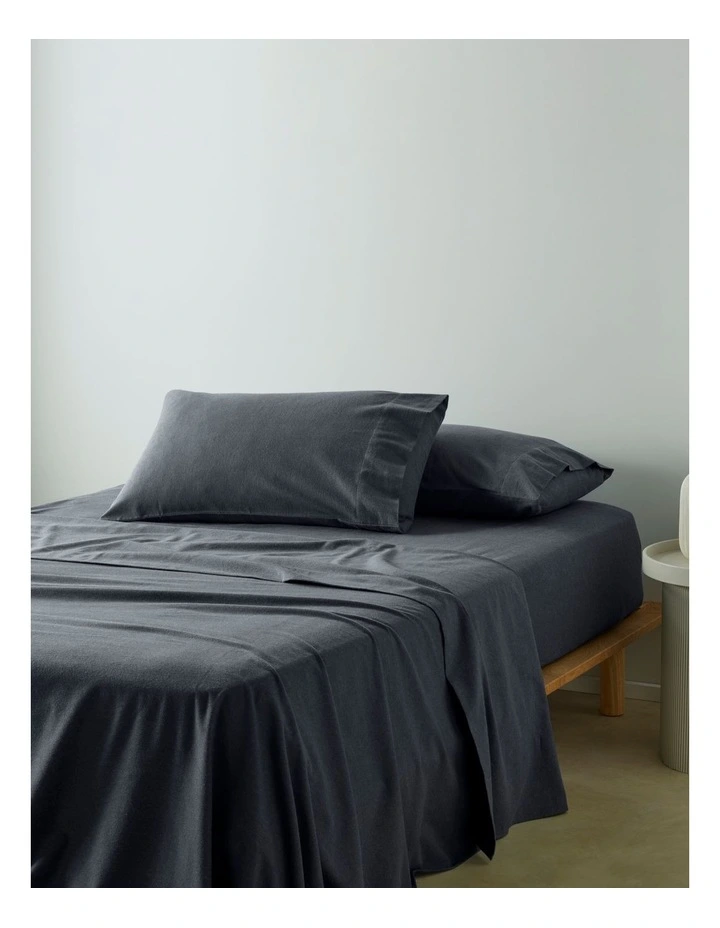 Flannelette Sheet Set in Iron