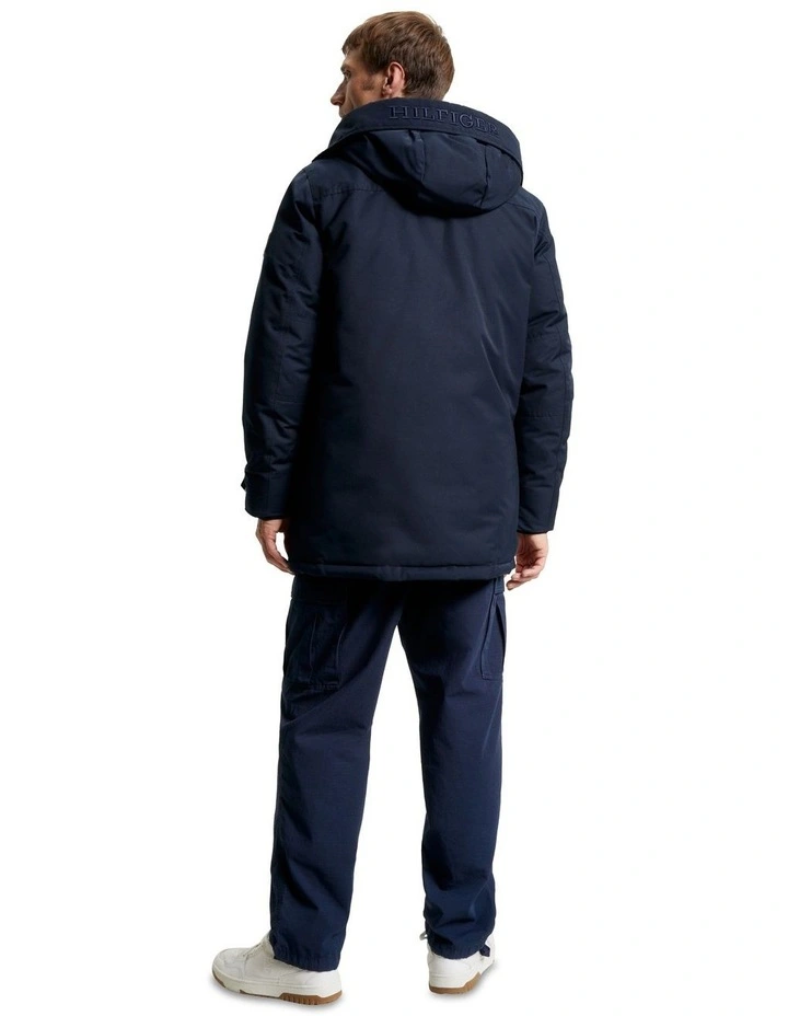 Rockie Non Fur Down Parka in Navy