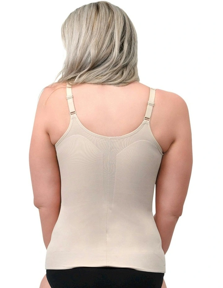 Full Bust Shaping Camisole in Warm Beige