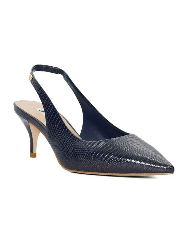 Caliso Slingback Heel Pump in Navy