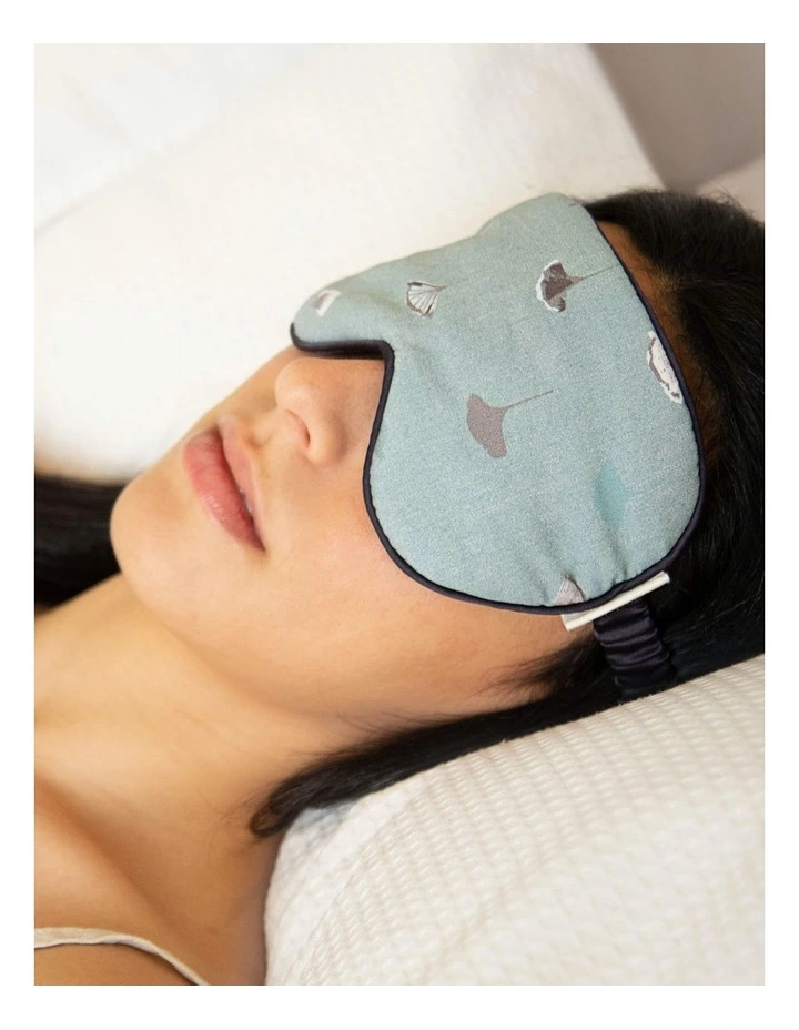 Eye Mask in Ginkgo Charcoal