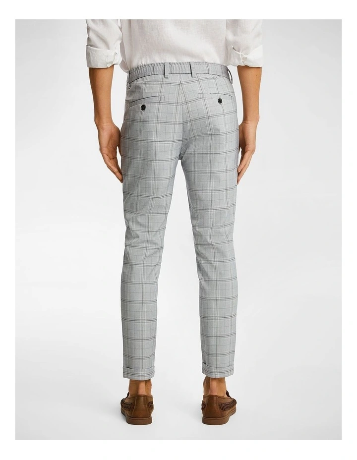 Leader Slim Cropped Chino in Grey