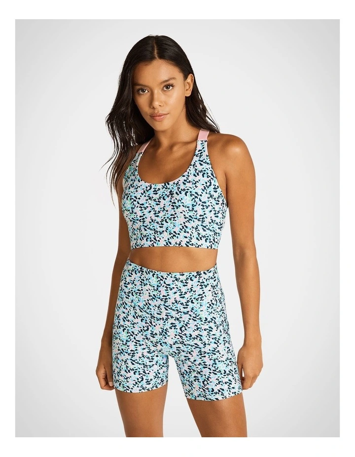 Adjustable Medium Impact Sports Bra in Multi