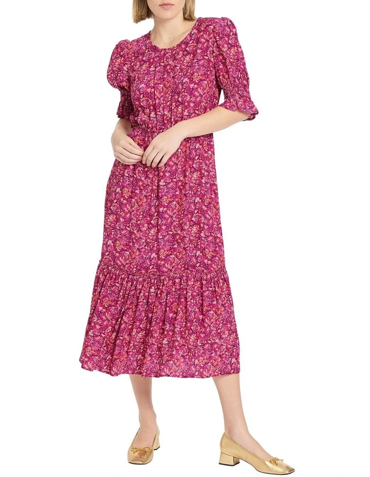 Viva Las Floral Dress in Multi