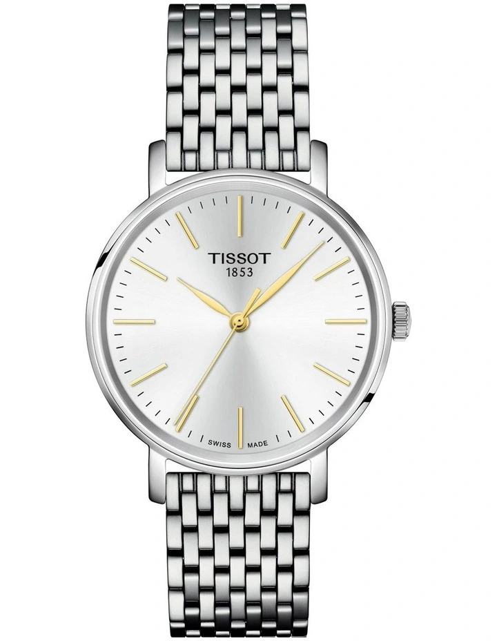 Everytime 34mm T1432101101101 Watch in Silver