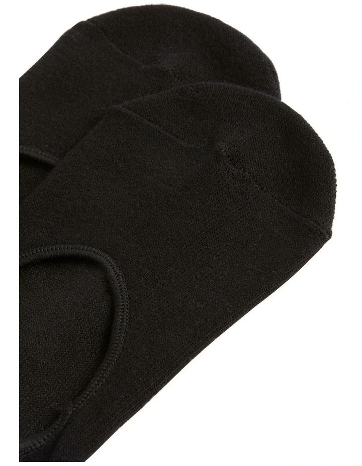 No Show Sock in Black