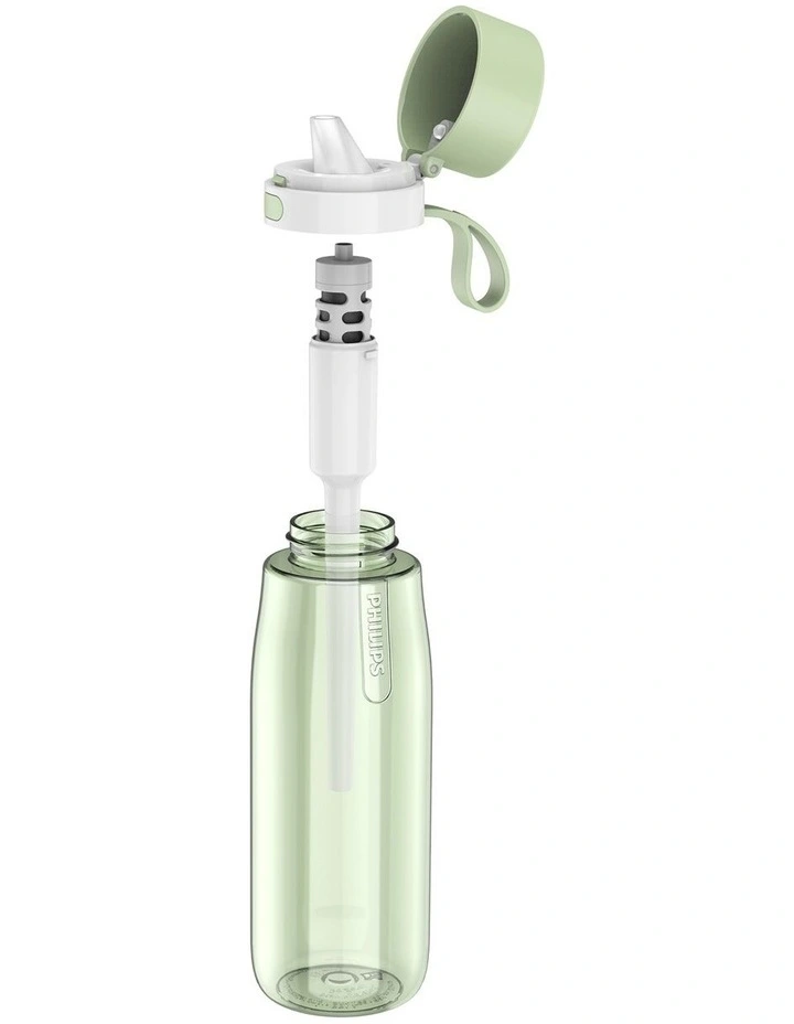 Daily Straw 660ml Filtration Bottle Green Daily Filter AWP2731GNR/79