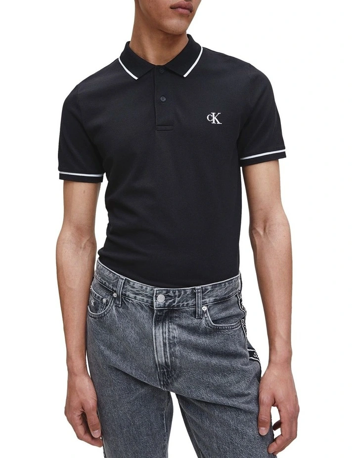 Tipping Slim Polo CK Black
