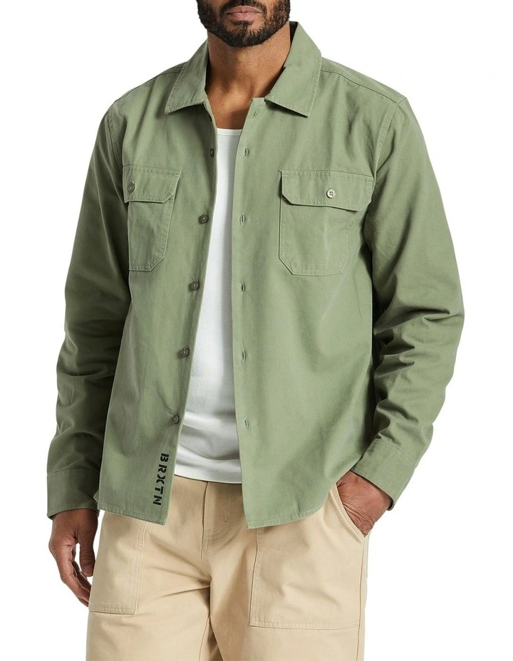 Bowery Surplus L/S Overshirt Olive Surplus