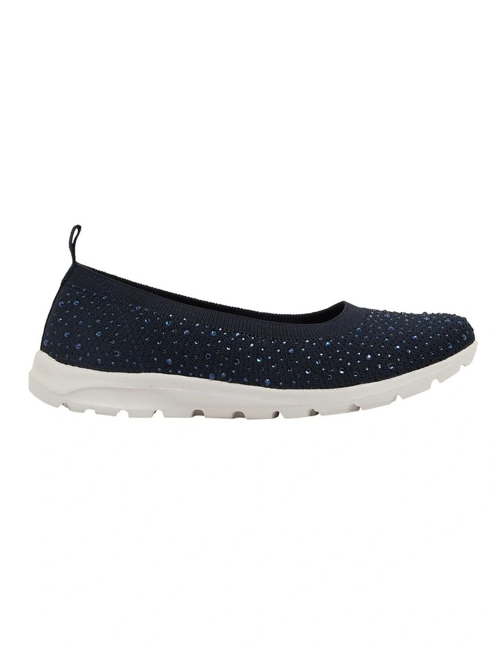 Patrice Navy Diamante Sneakers