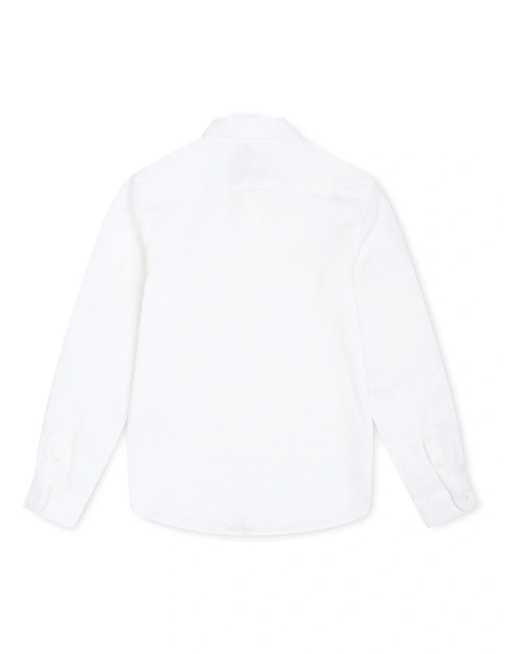 Tennyson Indie Shirt (3-7 years) in White