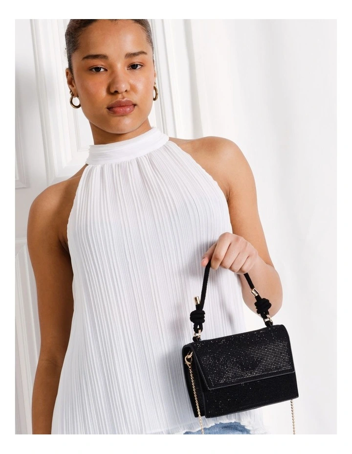 Freya Crossbody Bag in Black