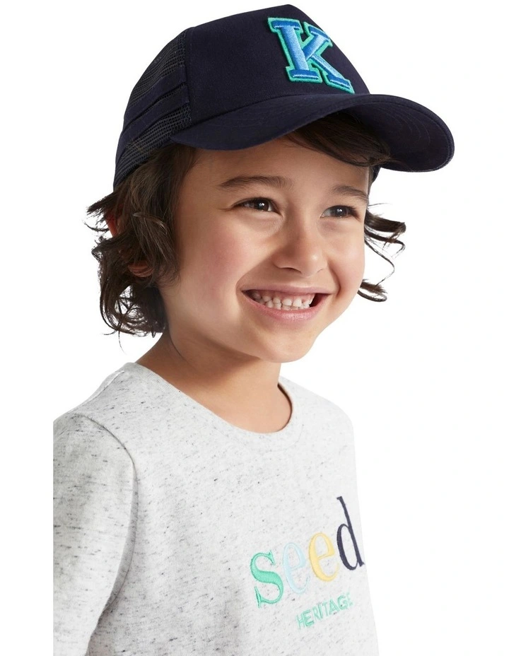 Initial "G" Cap in Navy