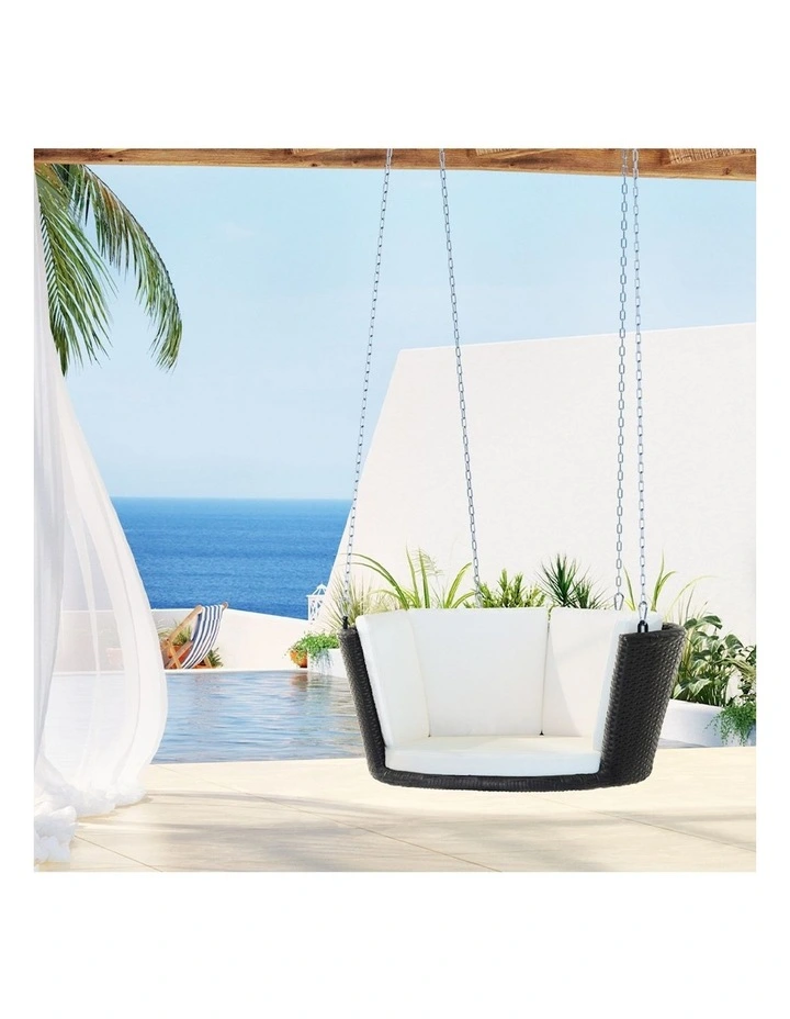 Single Swing Chair in Black
