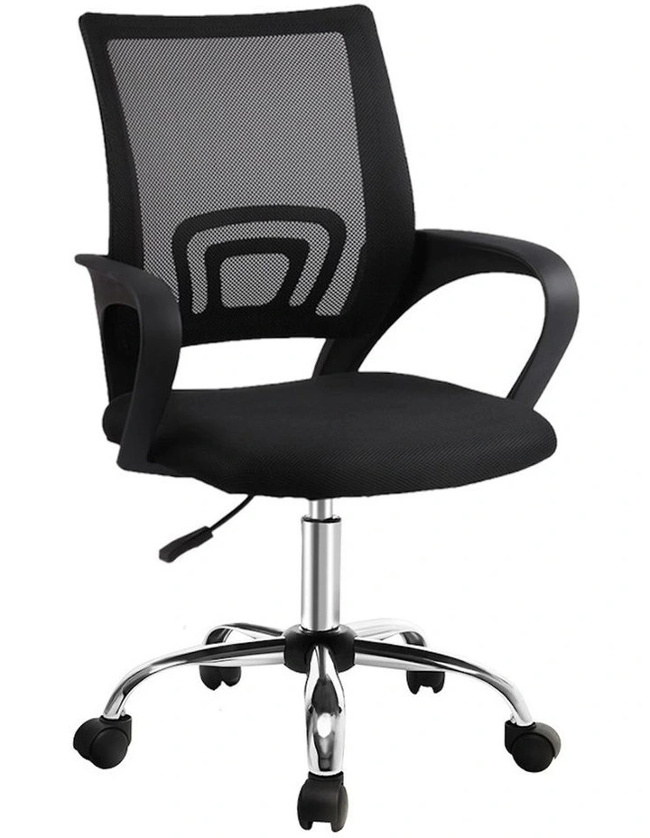 Mesh Office Chair Mid Back in Black