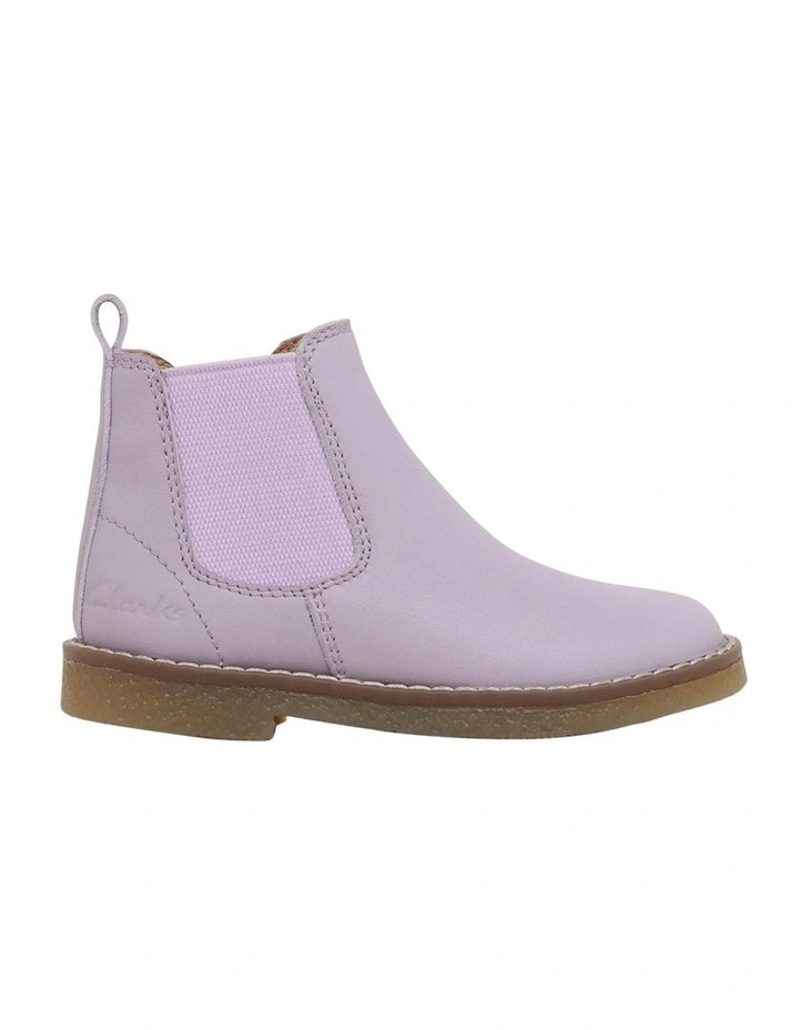 Chelsea Ii Junior Boots in Lilac