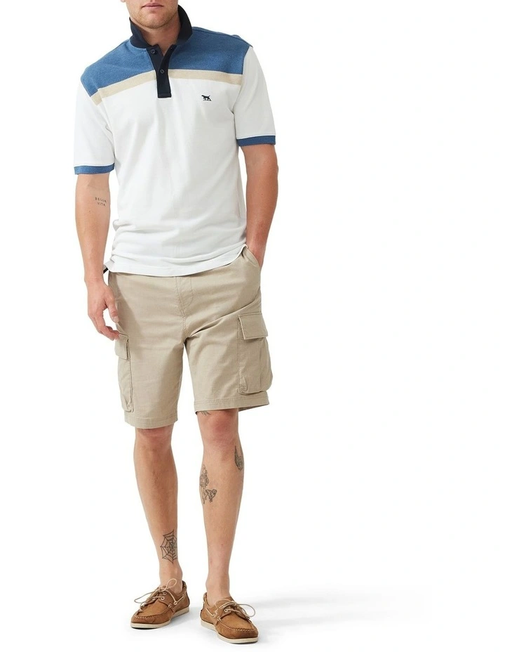 Whitby Polo Shirt in Snow