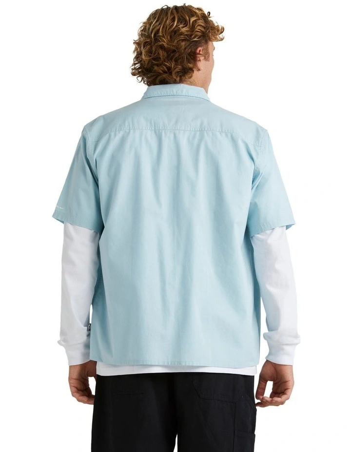 Legacy Short Sleeve Shirt in Dream Blue