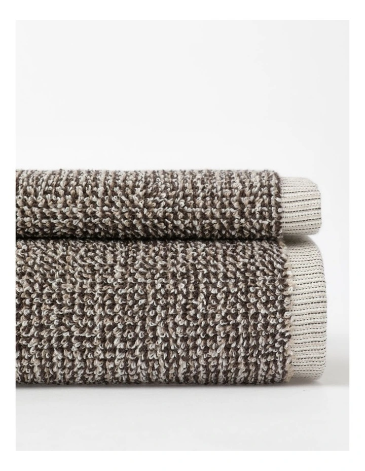 Linen & Cotton Towel Range in Natural