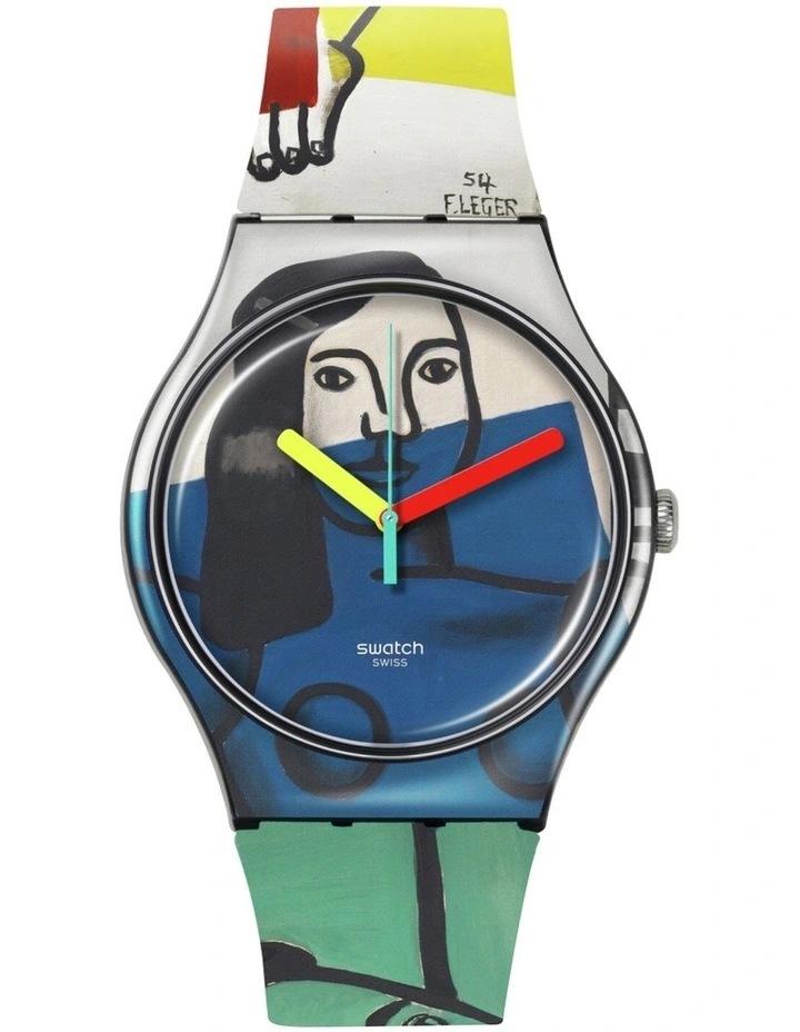 Leger's Two Women Holding Flowers Watch in Black