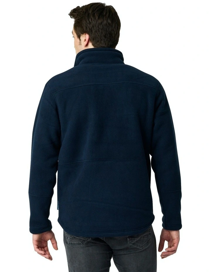 Lumber Fleece Jacket in Navy
