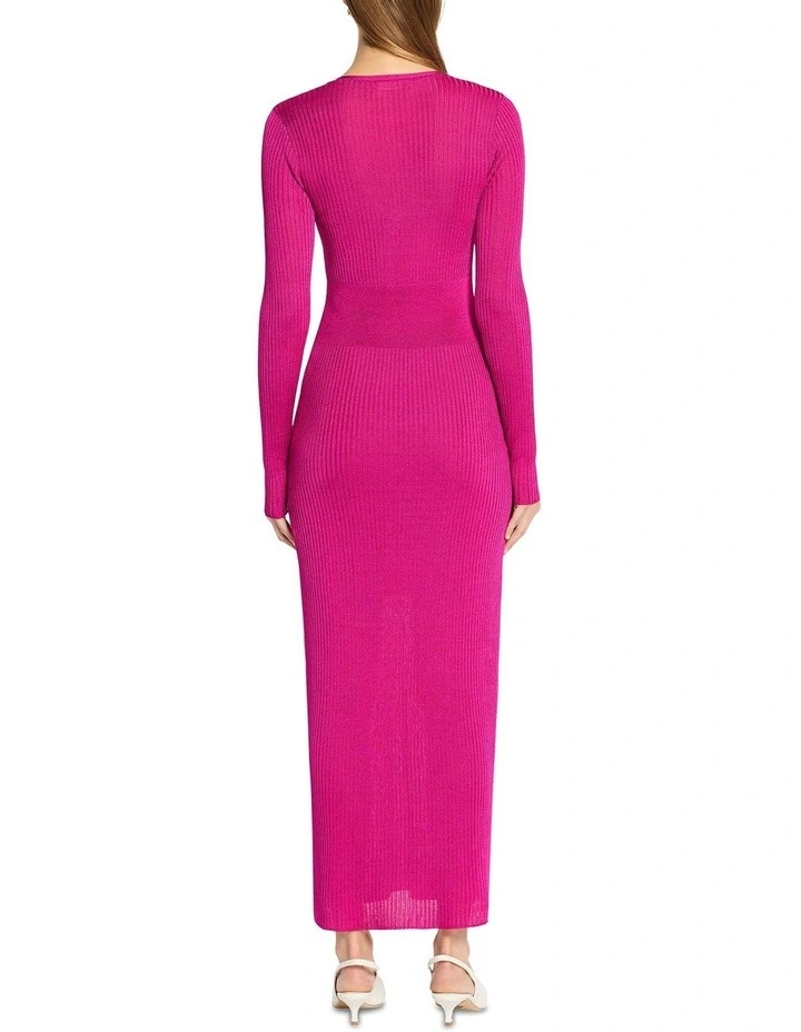 Ryder Knit Dress in Candy Pink
