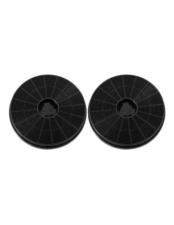 Range Hood Carbon Charcoal Filters Replacement X2 17cm in Black