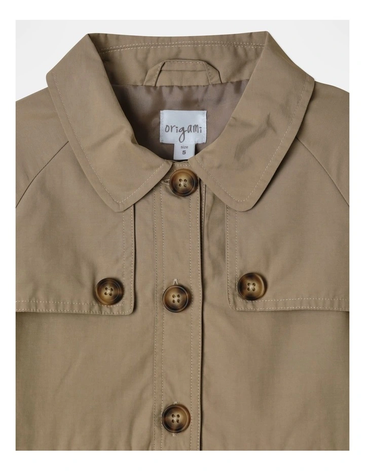 Claire Coat In Light Brown
