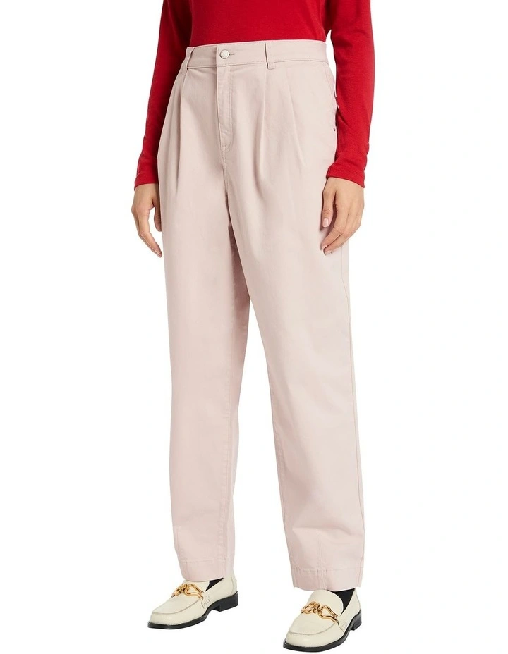 Cameron Brushed Pant in Earl Grey