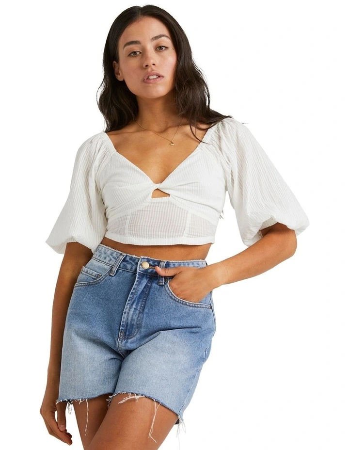 Del Sole Top in White