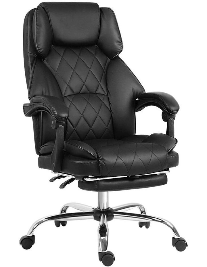 Leather Office Chair in Black