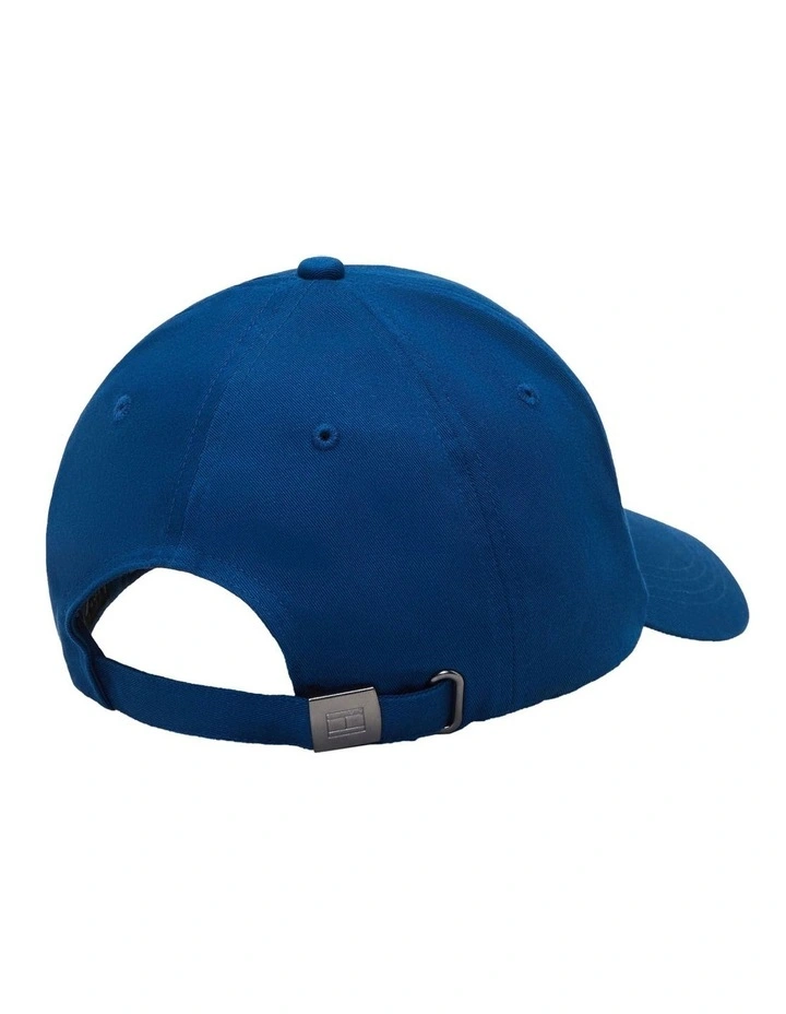Flag Cotton 6 Panel Cap in Army Green