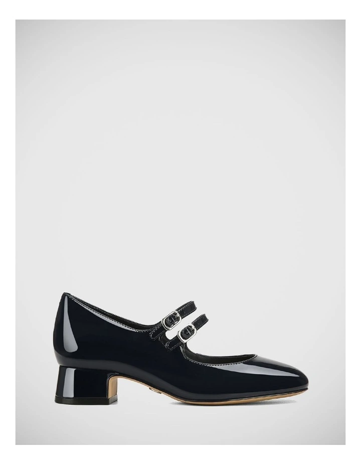 Estella Patent Leather Mary Jane in Midnight