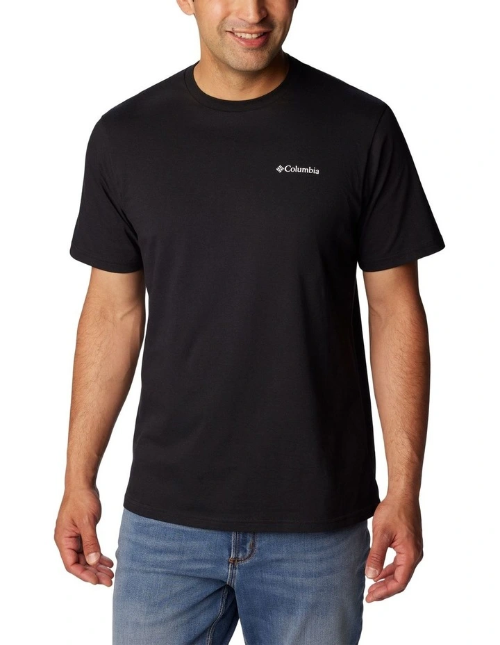 North Cascades Logo T-shirt in Black