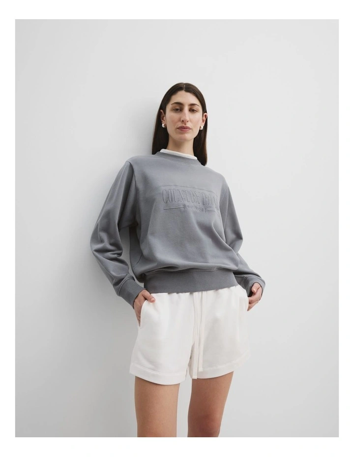 Verified Australian Cotton Heritage Sweat in Mineral