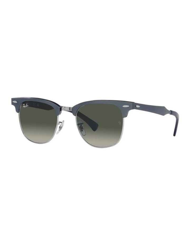 CLUBMASTER ALUMINUM Sunglasses In Brushed Blue