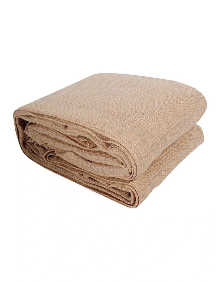 Rectangle Shade Sail 5x6m 280gsm in Sand