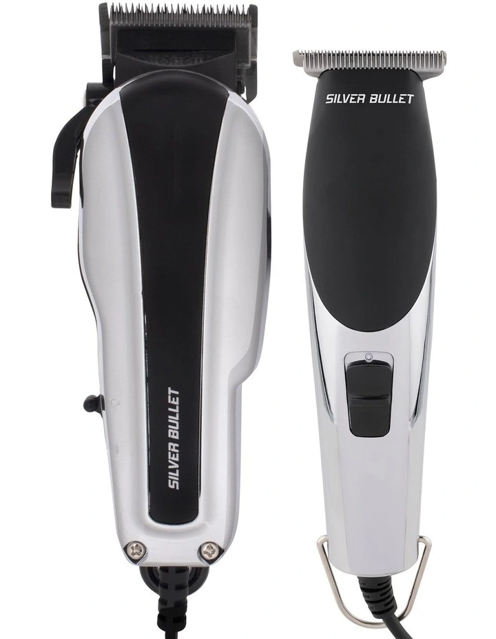 Dynamic Duo Clipper & Trimmer in Black,Silver