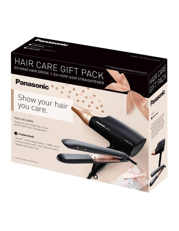 Nanoe Hair dryer & Nanoe Hair Straightener Value Pack EH-Haircare Pack