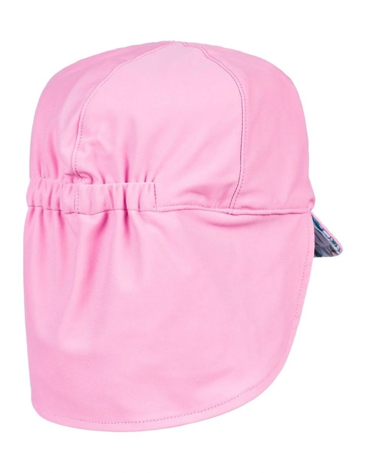 Come And Go Reversible Swim Hat in Crystal Teal Sol Flower
